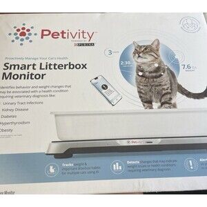 Petivity Smart Litterbox Monitor System NEW